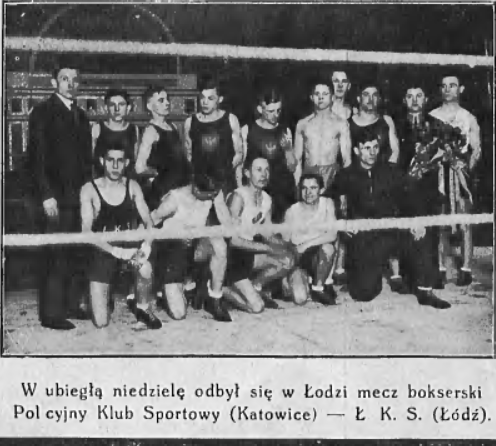 ŁKS - boks - 1932
